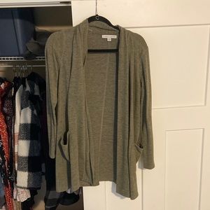 Small Larry Levine Cardigan, Olive Green, Rarely Worn, No damages